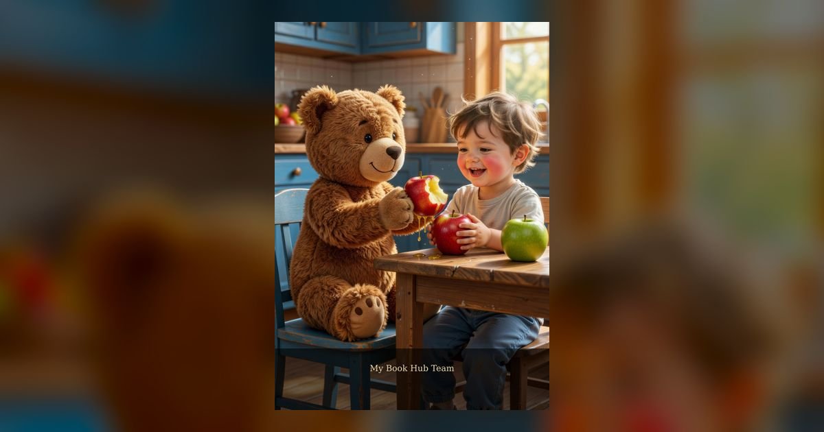 Teddy Eats Apples