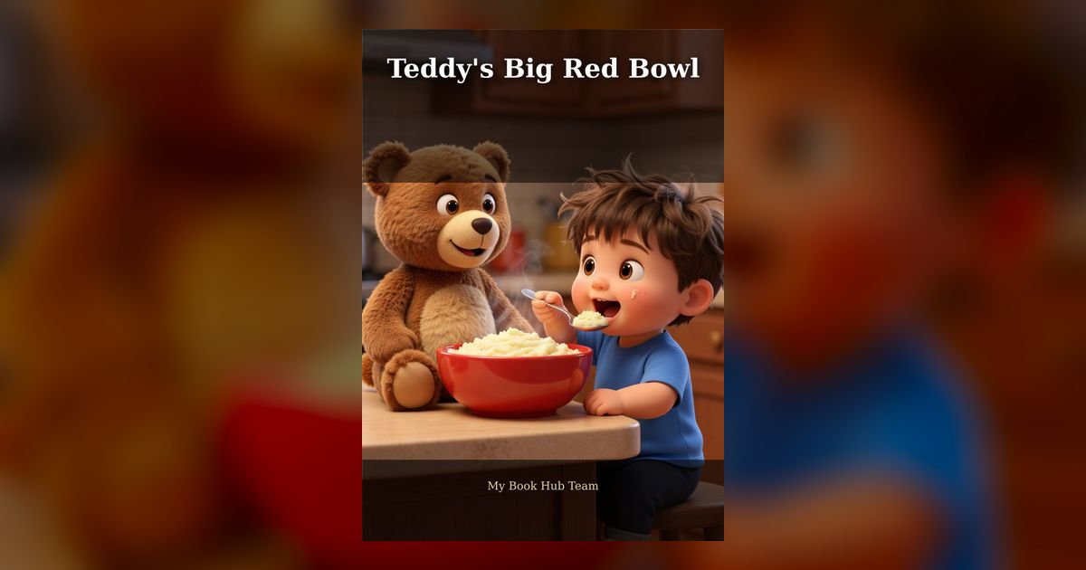 Teddy's Big Red Bowl