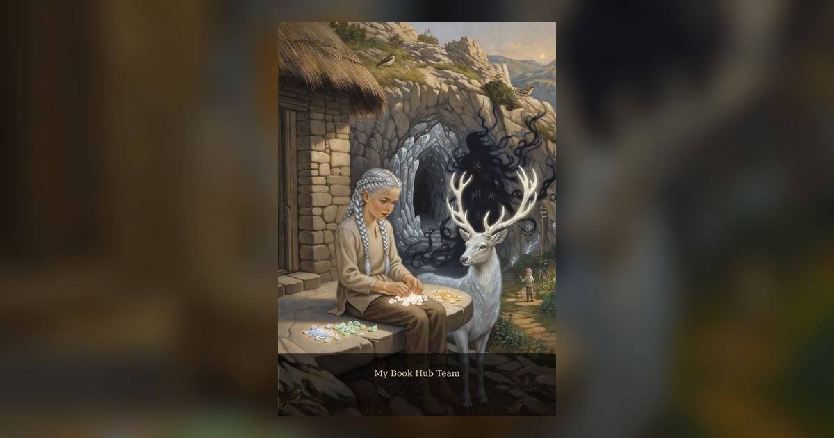 Elara and the Starlit Stag