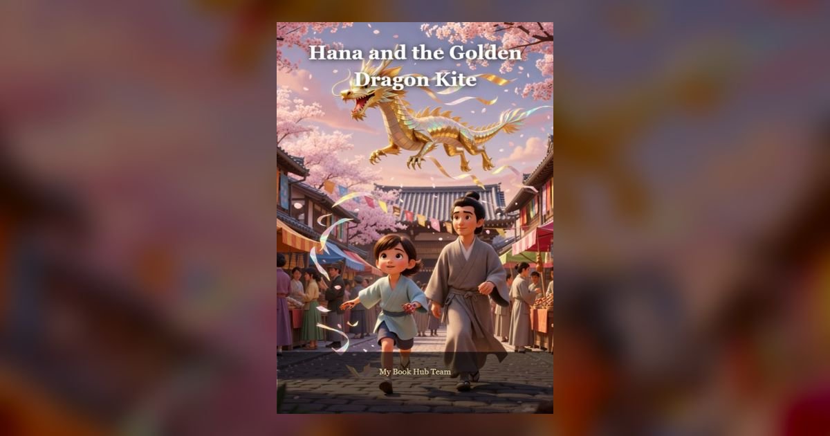 Hana and the Golden Dragon Kite